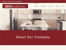 Tablet Screenshot of gioindustries.com